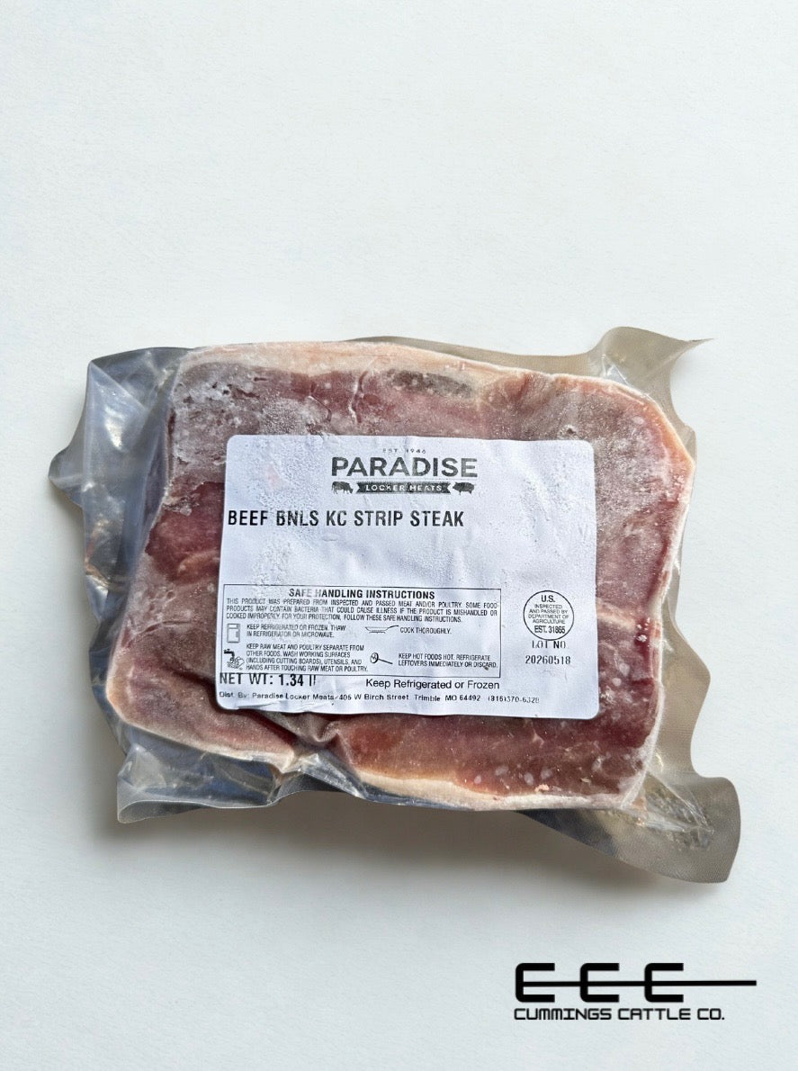 Bnls KC Strip Steak